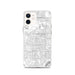Custom Arlington Texas Map iPhone 12 Phone Case in Classic