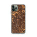 Custom Arlington Texas Map Phone Case in Ember