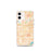 Custom Arlington Texas Map iPhone 12 mini Phone Case in Watercolor