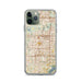 Custom Arlington Texas Map Phone Case in Woodblock