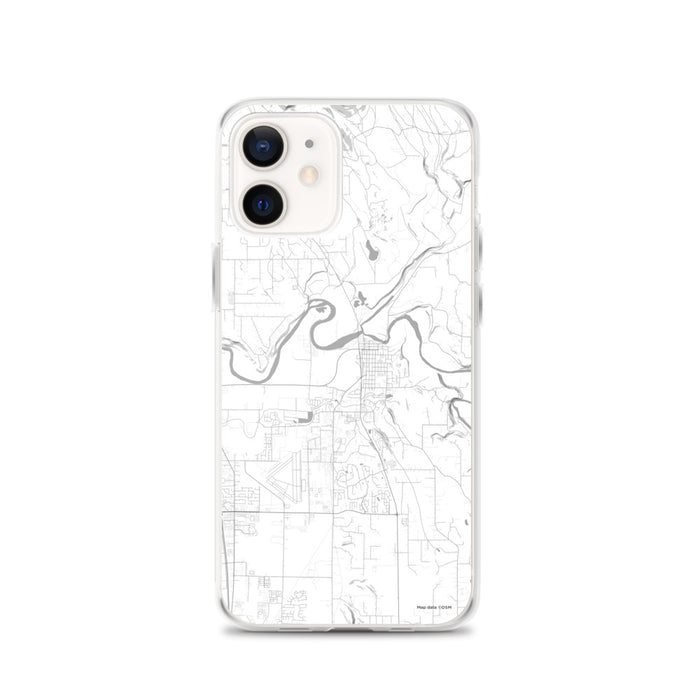 Custom iPhone 12 Arlington Washington Map Phone Case in Classic