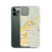 Custom Arlington Washington Map Phone Case in Woodblock