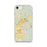 Custom iPhone SE Arlington Washington Map Phone Case in Woodblock