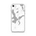 Custom iPhone SE Arnolds Park Iowa Map Phone Case in Classic