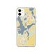 Custom iPhone 11 Arnolds Park Iowa Map Phone Case in Woodblock