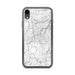 Custom Asheville North Carolina Map Phone Case in Classic