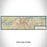 Flat View of Map Custom Asheville North Carolina Map Enamel Mug in Woodblock