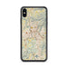 Custom Asheville North Carolina Map Phone Case in Woodblock