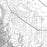 Ashland Oregon Map Print in Classic Style Zoomed In Close Up Showing Details
