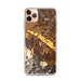 Custom Ashland Oregon Map Phone Case in Ember