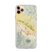 Custom Ashland Oregon Map Phone Case in Woodblock