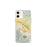 Custom Ashland Oregon Map iPhone 12 mini Phone Case in Woodblock