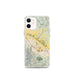 Custom Ashland Oregon Map iPhone 12 mini Phone Case in Woodblock