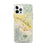 Custom Ashland Oregon Map iPhone 12 Pro Max Phone Case in Woodblock