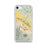Custom Ashland Oregon Map iPhone SE Phone Case in Woodblock