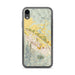 Custom Ashland Oregon Map Phone Case in Woodblock