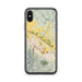 Custom Ashland Oregon Map Phone Case in Woodblock