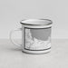 Left View Custom Ashland Wisconsin Map Enamel Mug in Classic