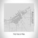 Rendered View of Ashland Wisconsin Map Engraving on 17oz Stainless Steel Insulated Tumbler