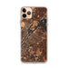 Custom Astoria New York Map Phone Case in Ember