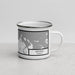 Right View Custom Astoria Oregon Map Enamel Mug in Classic