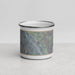 Front View Custom Atascadero California Map Enamel Mug in Afternoon