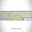 Flat View of Map Custom Atascadero California Map Enamel Mug in Woodblock
