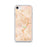 Custom Athens Ohio Map iPhone SE Phone Case in Watercolor