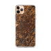 Custom Athens Tennessee Map Phone Case in Ember
