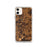 Custom Athens Texas Map Phone Case in Ember