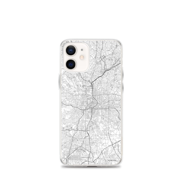 Custom Atlanta Georgia Map iPhone 12 mini Phone Case in Classic