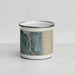 Front View Custom Atlantic Beach Florida Map Enamel Mug in Afternoon