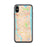 Custom iPhone X/XS Atlantic Beach Florida Map Phone Case in Watercolor