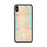 Custom iPhone XS Max Atlantic Beach Florida Map Phone Case in Watercolor