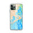 Custom iPhone 11 Pro Atlantic City New Jersey Map Phone Case in Watercolor