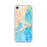 Custom iPhone SE Atlantic City New Jersey Map Phone Case in Watercolor