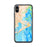 Custom iPhone X/XS Atlantic City New Jersey Map Phone Case in Watercolor