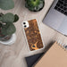 Custom Aurora Colorado Map Phone Case in Ember