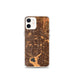 Custom Aurora Colorado Map iPhone 12 mini Phone Case in Ember