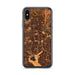 Custom Aurora Colorado Map Phone Case in Ember