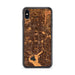 Custom Aurora Colorado Map Phone Case in Ember