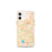 Custom Aurora Colorado Map iPhone 12 mini Phone Case in Watercolor