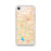 Custom Aurora Colorado Map iPhone SE Phone Case in Watercolor
