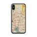 Custom Aurora Colorado Map Phone Case in Woodblock