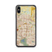 Custom Aurora Colorado Map Phone Case in Woodblock