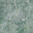 Aurora Illinois Map Print in Afternoon Style Zoomed In Close Up Showing Details