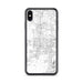 Custom Aurora Illinois Map Phone Case in Classic