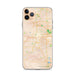 Custom Aurora Illinois Map Phone Case in Watercolor