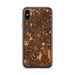 Custom Austin Texas Map Phone Case in Ember