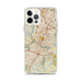 Custom Austin Texas Map iPhone 12 Pro Max Phone Case in Woodblock